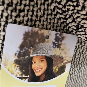Sun hat women’s Pepper Tweed One Size NWT